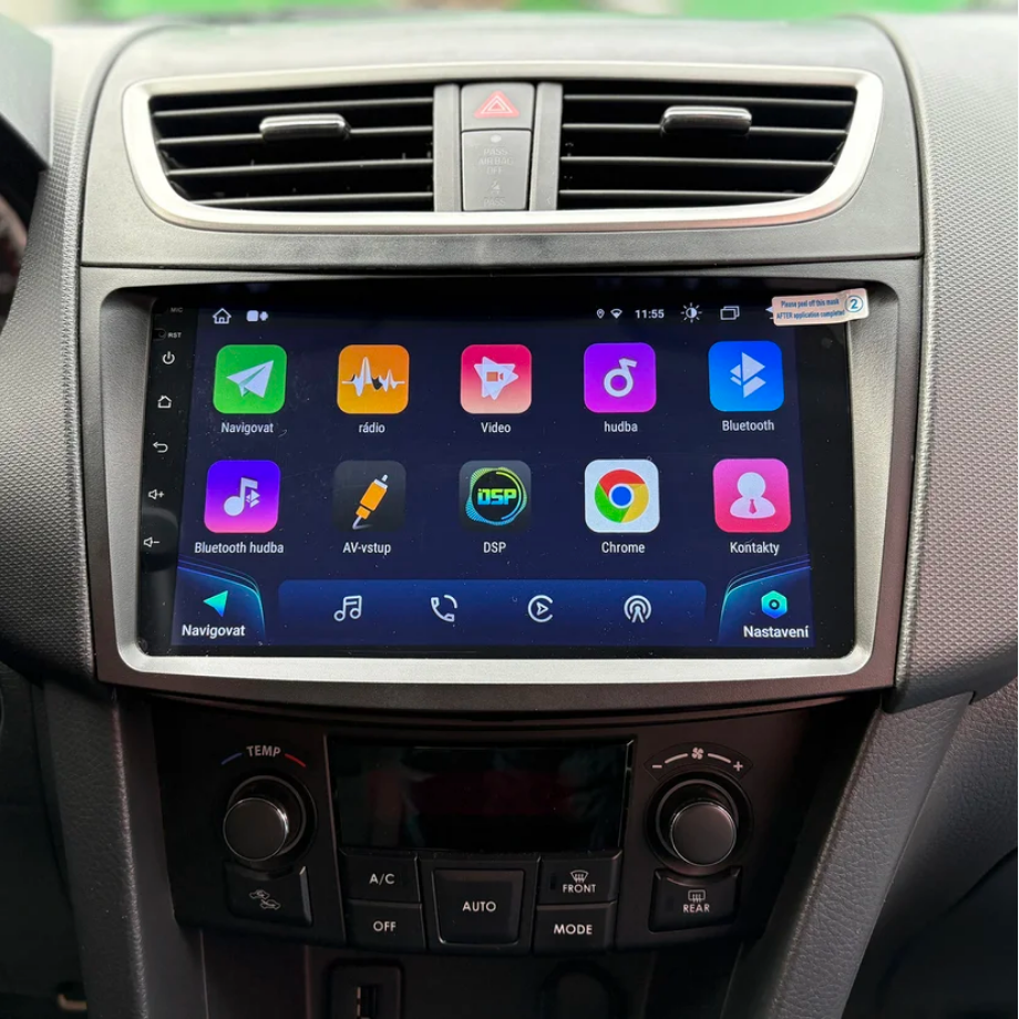 Montáž autorádia na Suzuki Swift